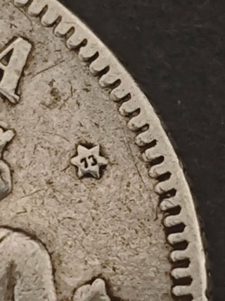 Moneda Plata 2 pesetas 1870 II Republica *73