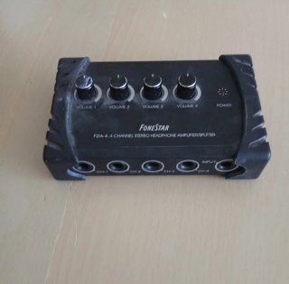 Fonestar FDA-4.4 Amplificador/Splitter Auriculares