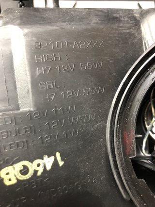 Faro Izquierdo Kia Ceed Halógeno (Leer)