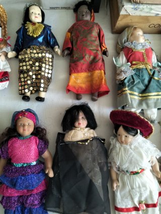 Bamboline del Mondo - 37 pezzi