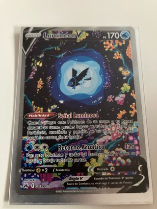 Carta Pokémon Lumineon V