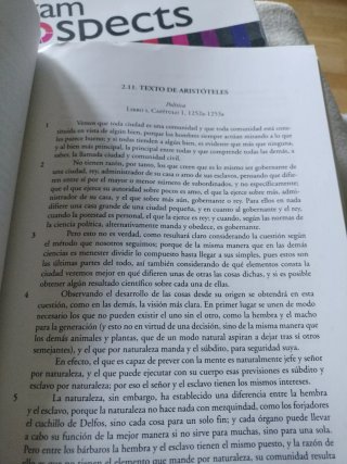 Historia de la filosofía textos : bachillerato