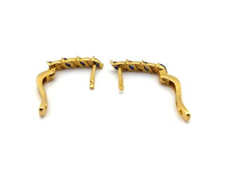 E1809161-6    Pendientes Oro 18k Con Circonita