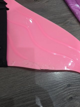 Disfraz Cola Sirena y Bañador Morado