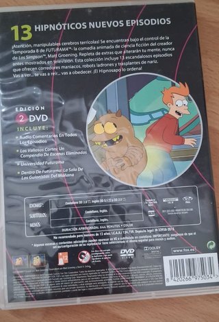 Futurama: Temporada 8 DVD (Español)