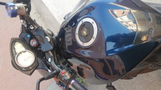 Kawasaki ZR750 Naked Azul Oscuro