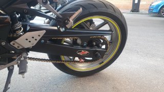 Kawasaki ZR750 Naked Azul Oscuro