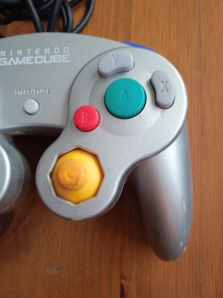 Mando Nintendo GameCube Plata