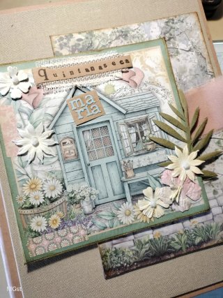 Álbum scrapbooking granja