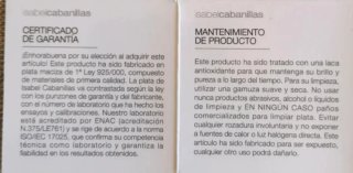 Figura Plata maciza 1ª Ley