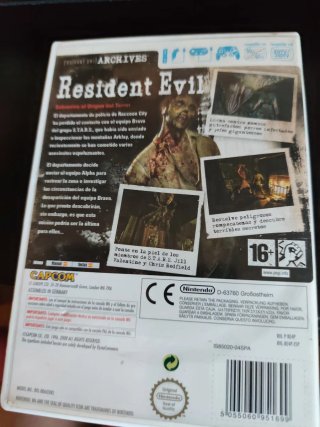 Resident Evil Archives Wii