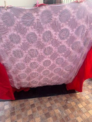 colcha de crochet o ganchillo , echa a mano , mode