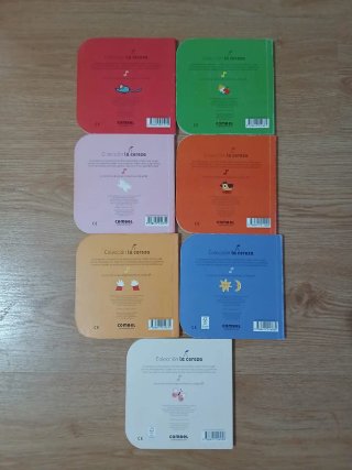 Libros para bebés de la colección La Cereza