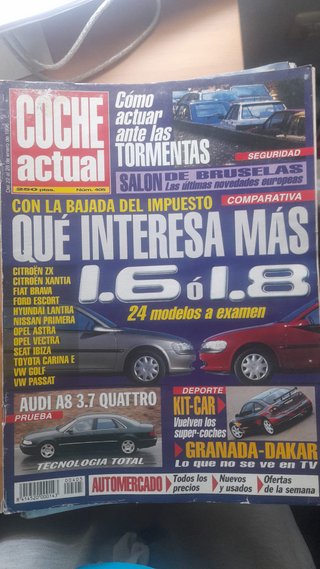 Revista Coche Actual año 1996