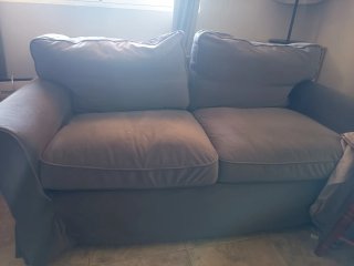 Sofá 2 plazas Ikea gris