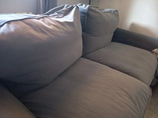 Sofá 2 plazas Ikea gris