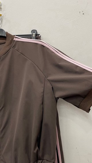 Completo sportivo bambina marrone e rosa