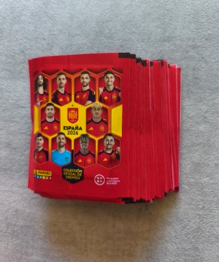 50 sobres cromos España Mundial 2026