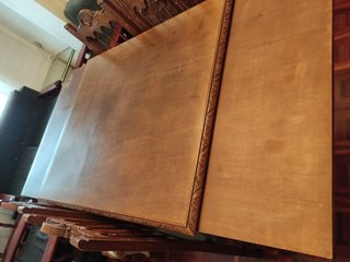 Mesa comedor de madera + 6 sillas