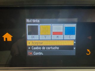 Impresora Epson SX445W Negra