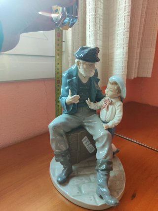 Figura Lladró marinero y niño