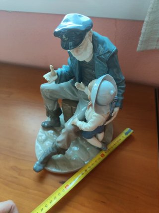 Figura Lladró marinero y niño