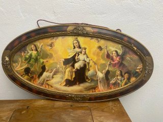 Cuadro Antiguo Almas