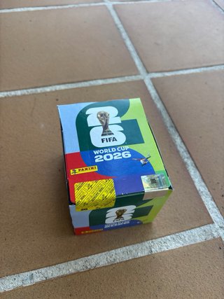 Caja Cromos Mundial 2026 Panini