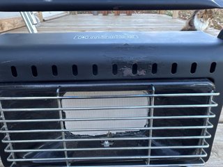 Estufa de cartuchos de gas Miralba – ideal camping