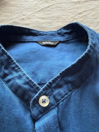 Camicia Refrigewear Lino Blu Elettrico