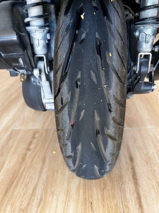 Suzuki Burgman Naranja Negro