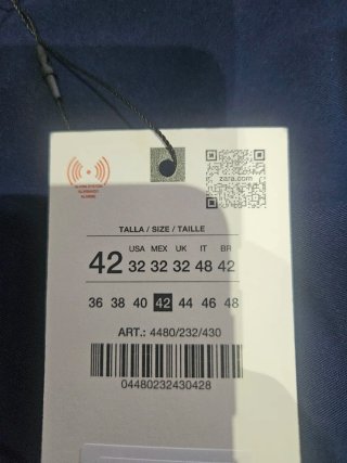 Pantalón Zara Azul Nuevo