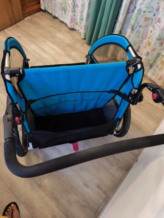 Carro Remolque para bici para 2 plazas