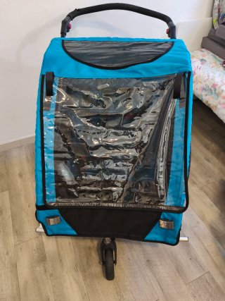 Carro Remolque para bici para 2 plazas