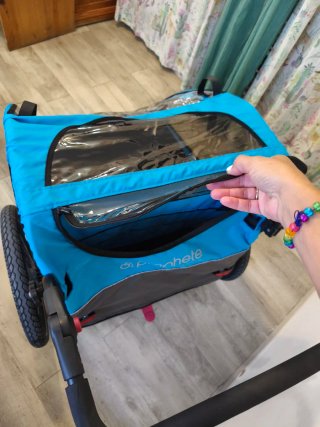 Carro Remolque para bici para 2 plazas