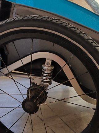 Carro Remolque para bici para 2 plazas