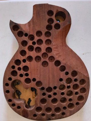 Cuerpo de guitarra eléctrico