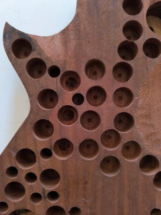 Cuerpo de guitarra eléctrico