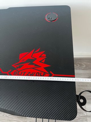 Tavolo da Gaming Blitzwolf Nero e Rosso