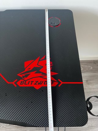 Tavolo da Gaming Blitzwolf Nero e Rosso