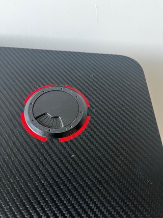 Tavolo da Gaming Blitzwolf Nero e Rosso