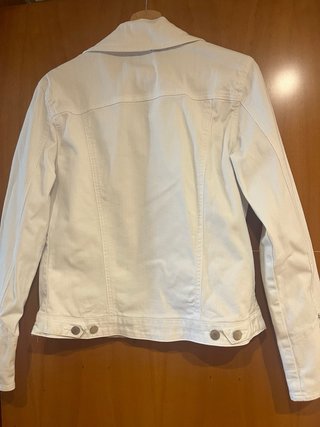 Cazadora tejana blanca BIAGGINI Talla M