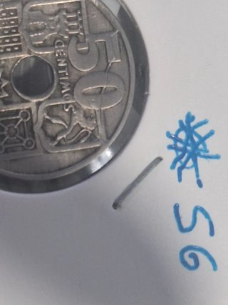 Lote monedas con errores variantes