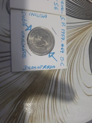 Lote monedas con errores variantes