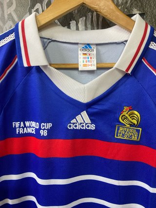 Camiseta Retro Francia Adidas Talla M