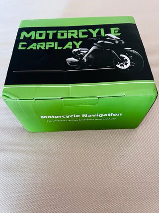 Pantalla Moto CarPlay y Android Auto inalámbrico.