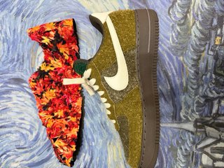 Nike Air Force 1 Limited Edition Foglie Rosse