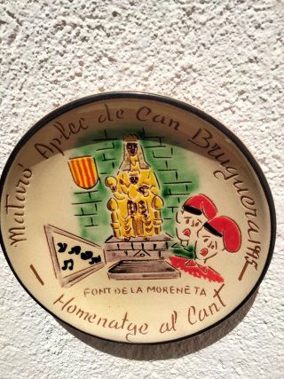 Platos conmemorativos Aplec de Can Bruguera