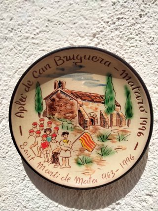 Platos conmemorativos Aplec de Can Bruguera