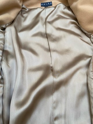 Abrigo largo Ralph Lauren beige